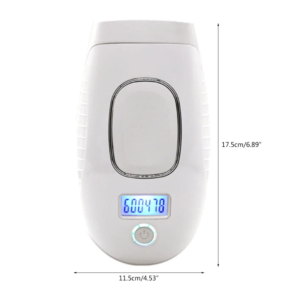 

600000 Flash Painless Permanent IPL Epilator Laser LCD Hair Removal Threading Hair Remover Machine UK US EU Plug Portable