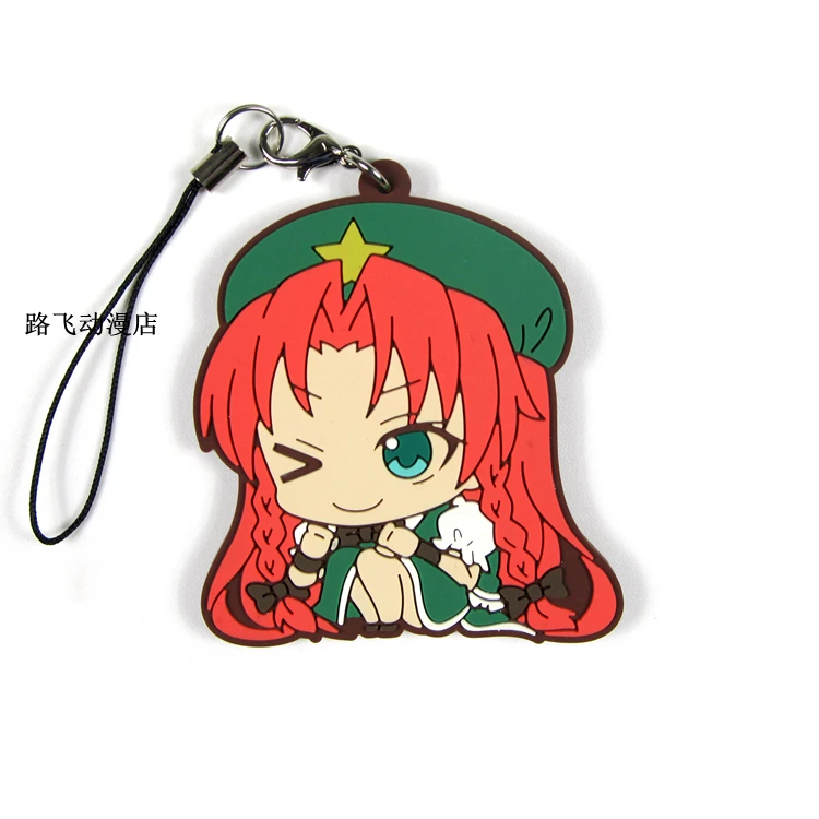 7 стилей аниме модель TouHou проект фигурку Rumia Hakurei Reimu Kirisame Marisa Saigyouji Yuyuko брелок
