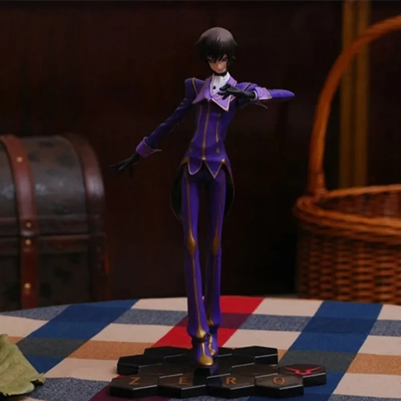 Code Geass фигурка Lelouch Vi Britannia Zero R2 Emperor Ver Lelouch Lamperouge 23 см ПВХ фигурка фигурки Brinquedos модель