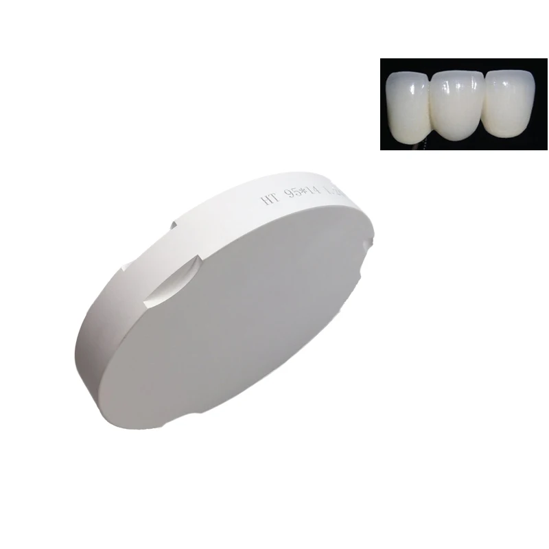 Циркониевая керамическая Заводская Корона супер полупрозрачная od95мм| |