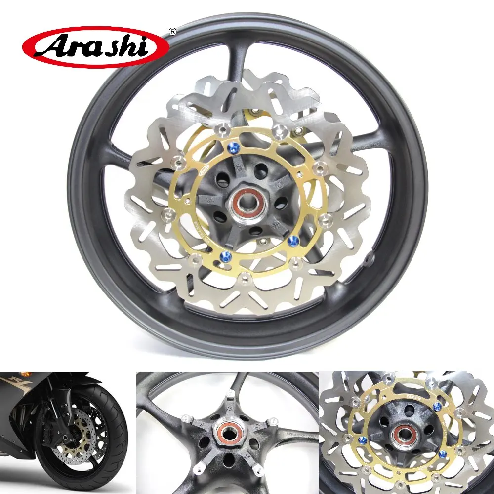 Колесные диски Arashi набор дисков для YAMAHA YZF R1 1000cc 2006 2007 2008 2009 2010 2011 2012 передний обод