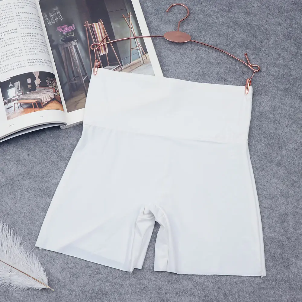 Женские безопасные короткие брюки сексуальное Шелковистое нижнее белье