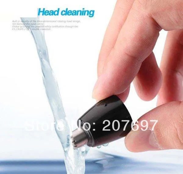 Электрический триммер для волос в носу и ушах мужчин + инструмент носовой шерсти