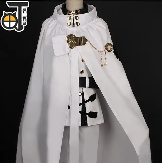 Серафим конца Cos Mikaela Hyakuya вампир косплей костюм Owari no Serafu Хэллоуин полный комплект