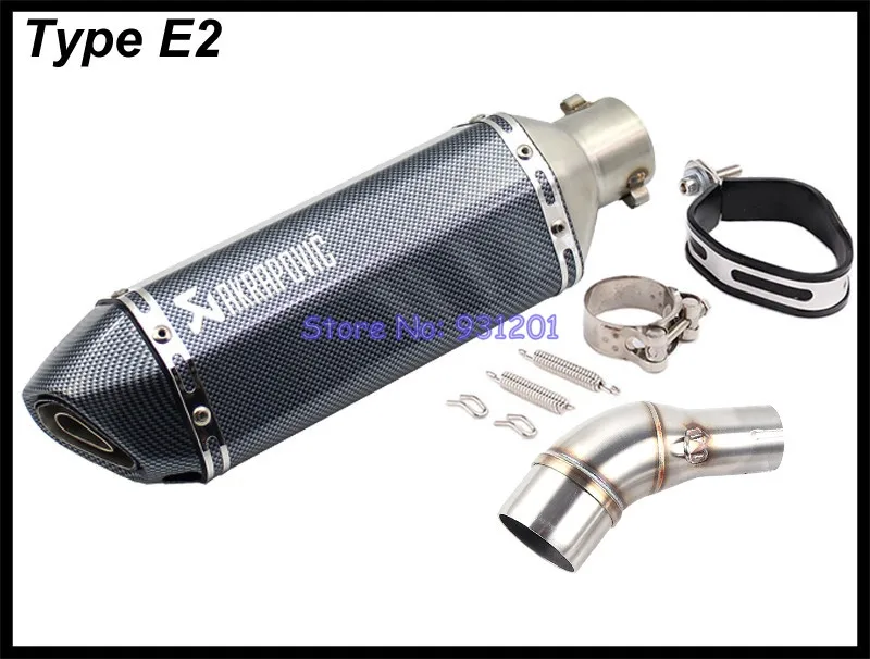 Мотоцикл выхлопная система Mid Link труба адаптер с Akrapovic глушитель Escape для Yamaha YZF R25