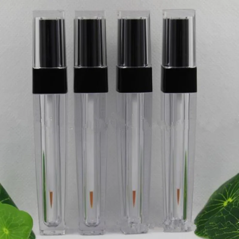 Пластик рост ресниц жидкость empay бутылки многоразового черная крышка жидкости