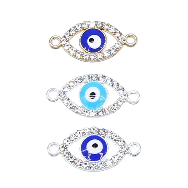 6pcs style 7 6 шт счастливый глаз любовь глаза Пальма черепаха слон крест жизни Дерево Шарм Письмо 8 браслет соединение diy ювелирные аксессуары - Цвет: 6pcs style 7