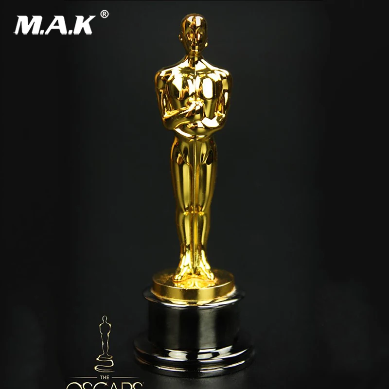 59 мм Коллекционная 1/6 шкала маленькая золотая статуя фигурка Оскара фигурка игрушки подарок для коллекции