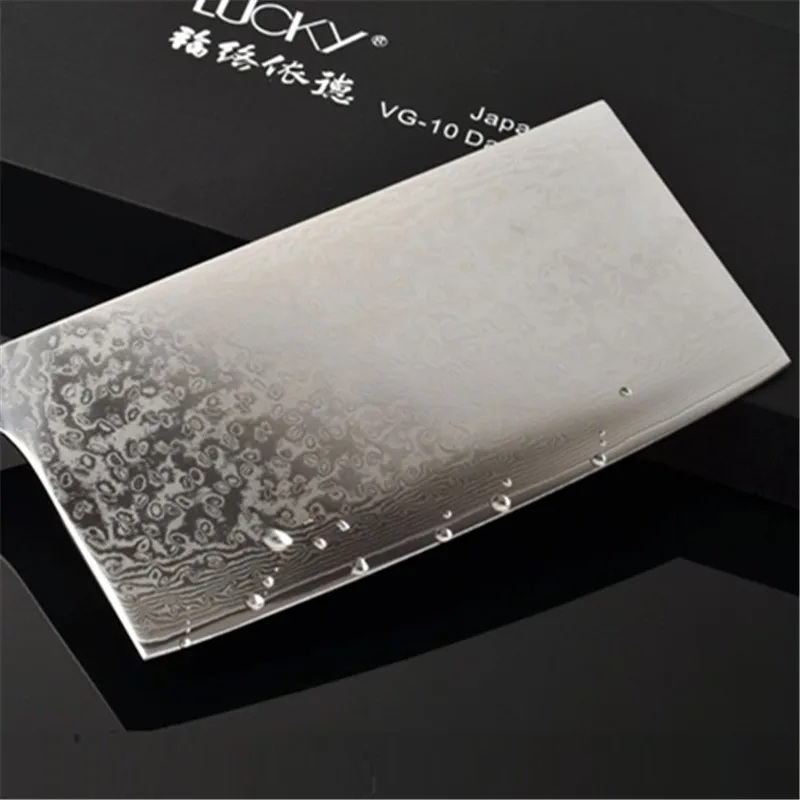 8 дюймов китайский нож шеф повара Кливер разделочные кухонные ножи японский