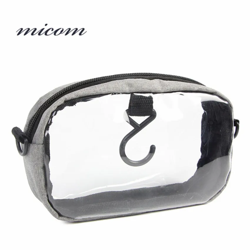 Micom Makeup Toiletries Bag Clear TSA Approved Carry-on Travel Packing Organizers Accessories Wash Pouch with Hook | Багаж и сумки