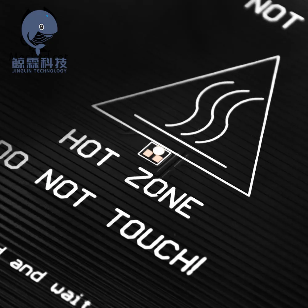 Запчасти для 3D принтера MK3 heatbed большая площадь сборки 220*280*3 0 мм черная