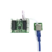 mini module design ethernet switch circuit board for ethernet switch module 10100mbps 8 port pcba board oem motherboard