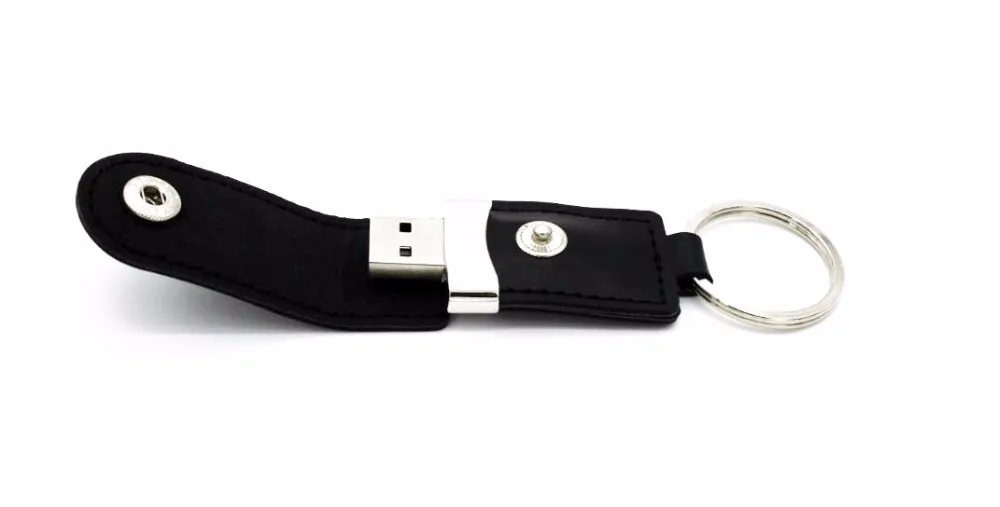 Горячая Распродажа металлический кожаный брелок Флешка usb флеш-накопитель 32 ГБ 8 ГБ USB 2,0 коммерческий usn флеш-накопитель карта памяти