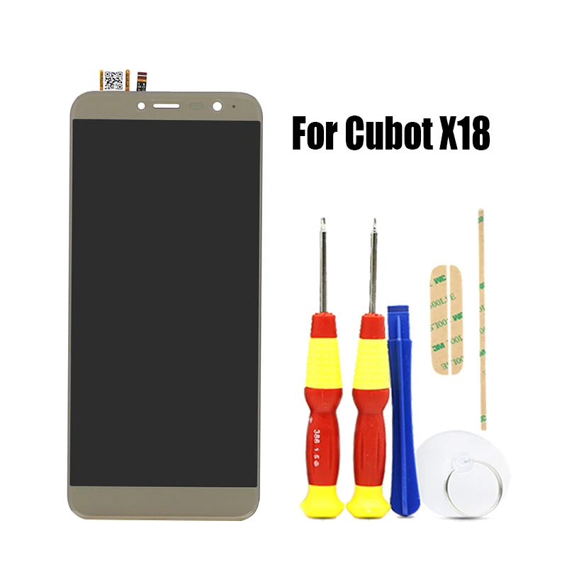 Original 5.7 inch Touch Screen+1440x720 LCD Display Assembly Replacement For Cubot X18 Android 7.0 Phone|Экраны для мобильных