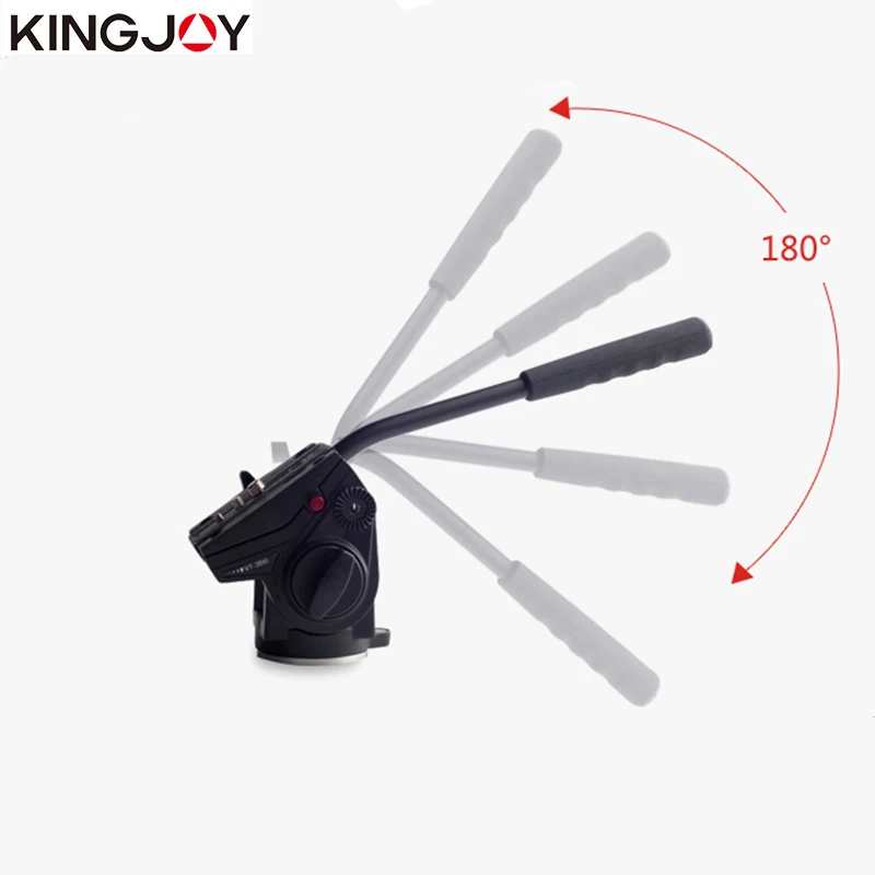 Официальный штатив KINGJOY для фото и видеокамеры VT3510 из алюминия с жидкостным