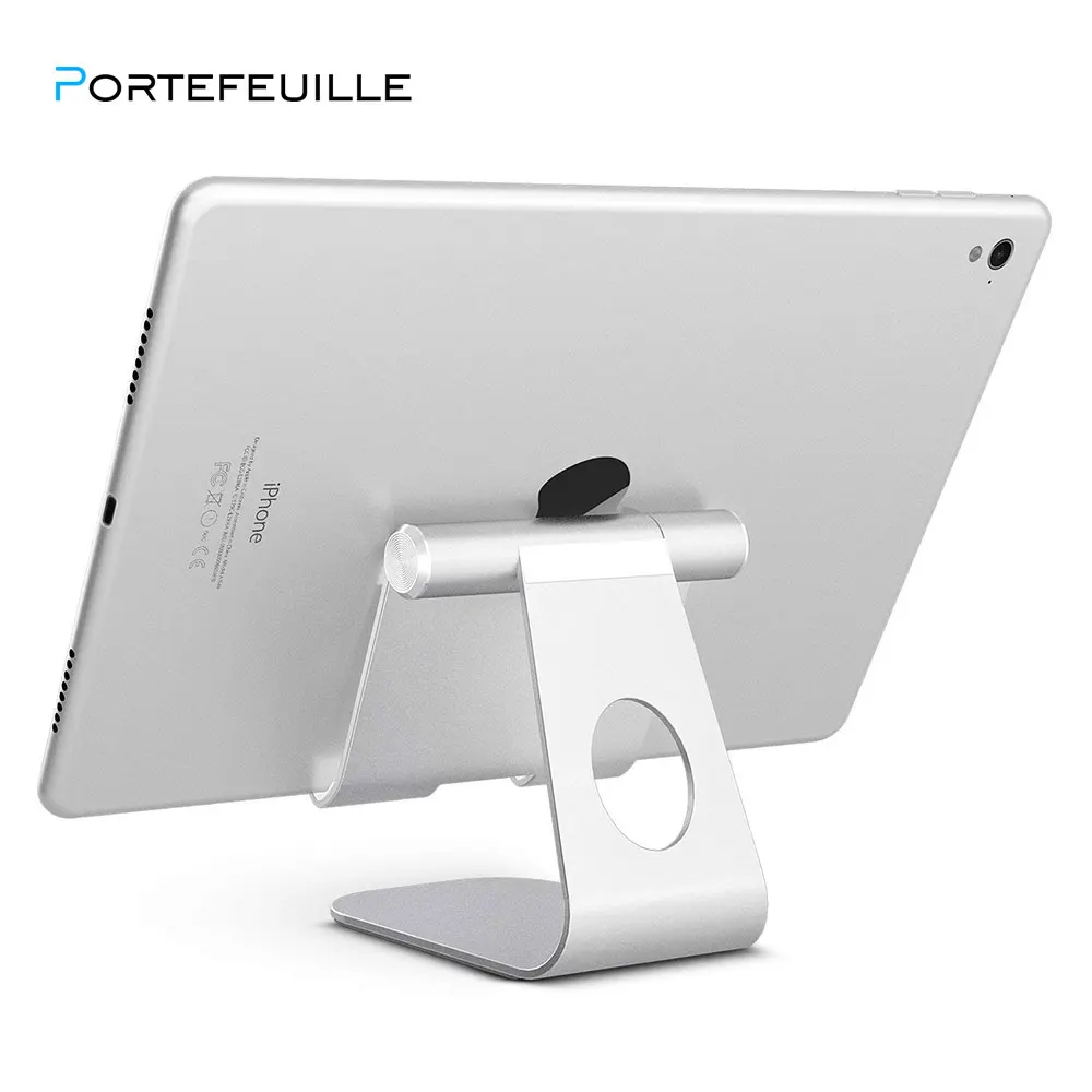 Подставка для планшета iPad Pro Регулируемый Алюминиевый металлический держатель Air