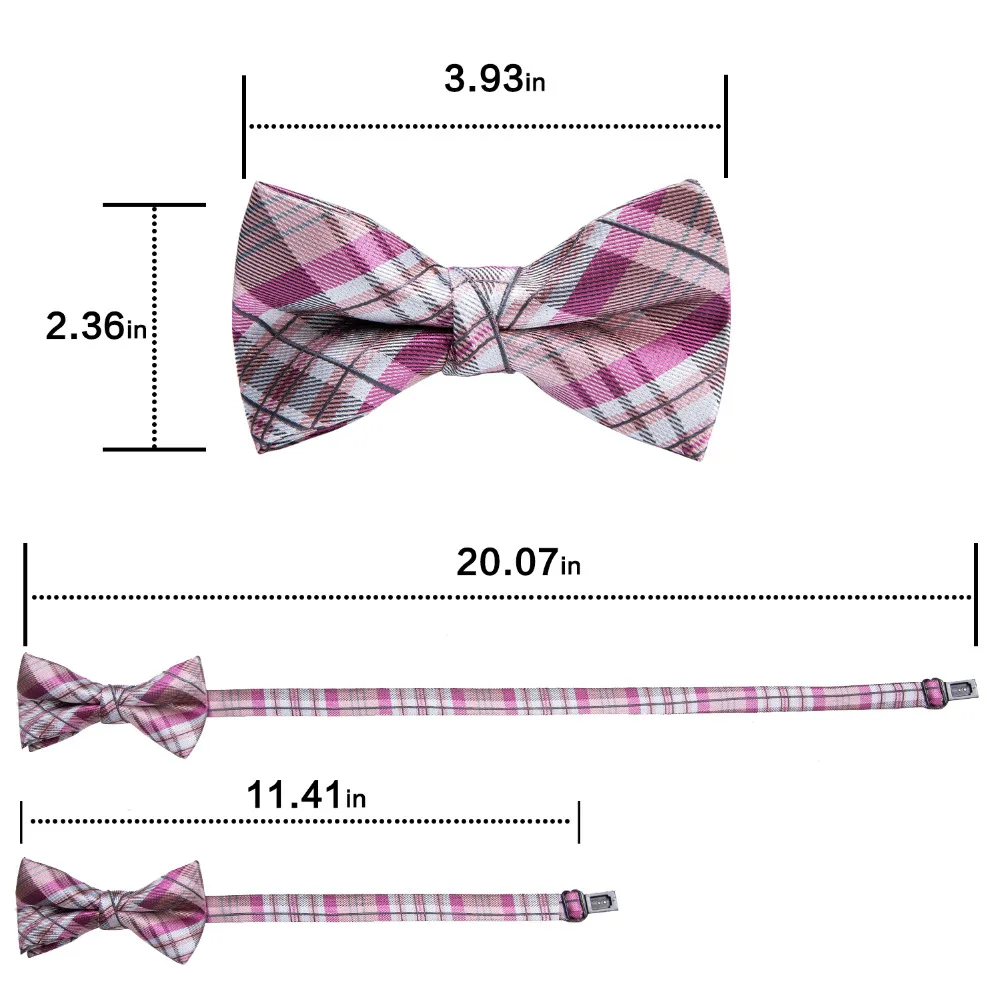 Новый стиль клетчатый Детский галстук бабочка полиэстер детские галстуки