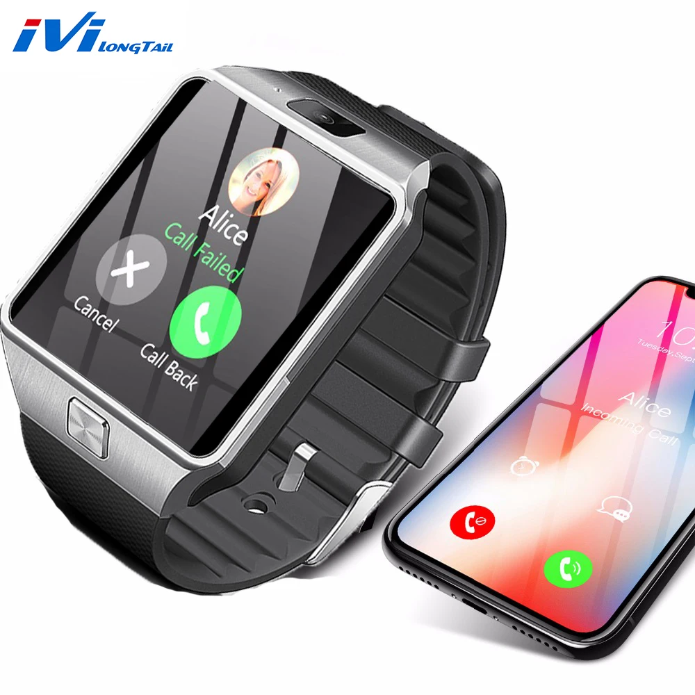 DZ09 Smartwatch Bluetooth Smart часы Relogio смотреть Android Телефонный звонок sim-tf Камера для Apple iPhone