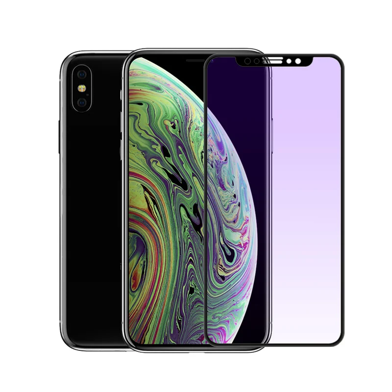 Защитное стекло для iphone X закаленное max XR защитная пленка | Мобильные телефоны и