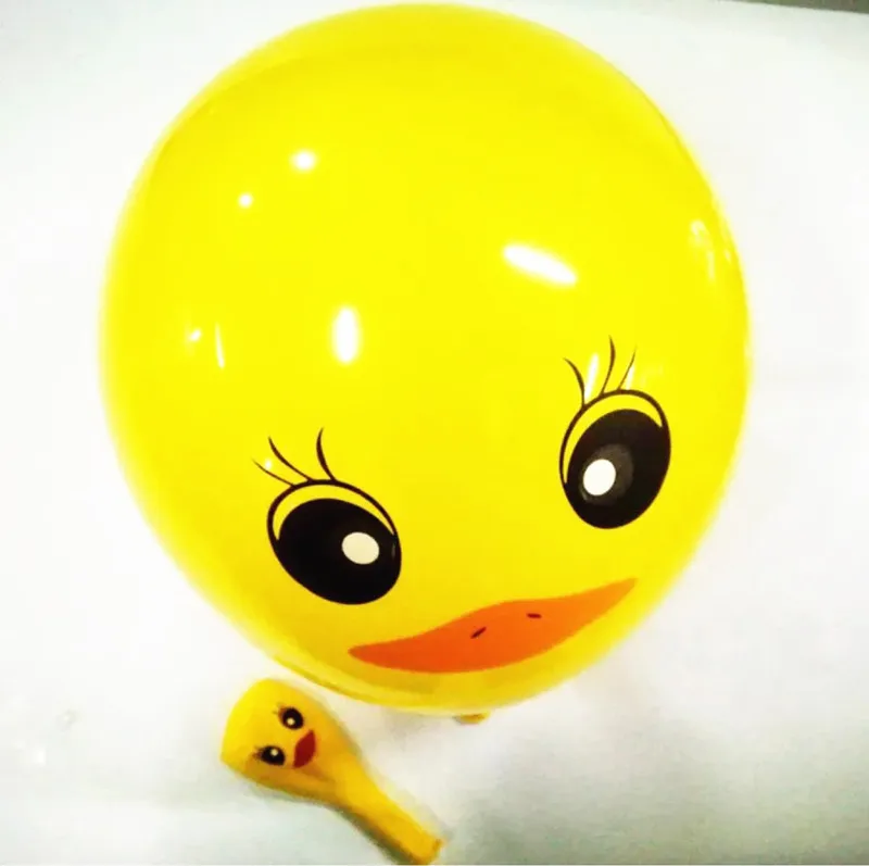 50 шт. надувной шар утка желтый цвет Латекс шары для праздник день рождения