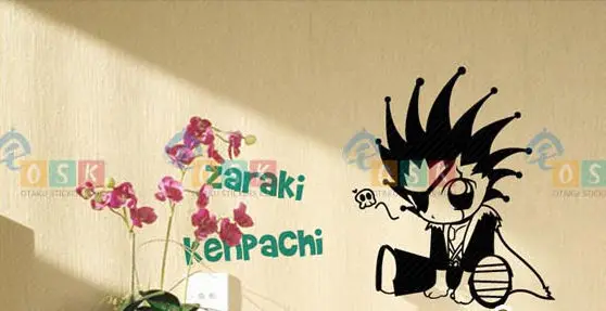 Виниловая наклейка для автомобиля Zaraki Kenpachi Tite Kubo украшение дома отбеливатель