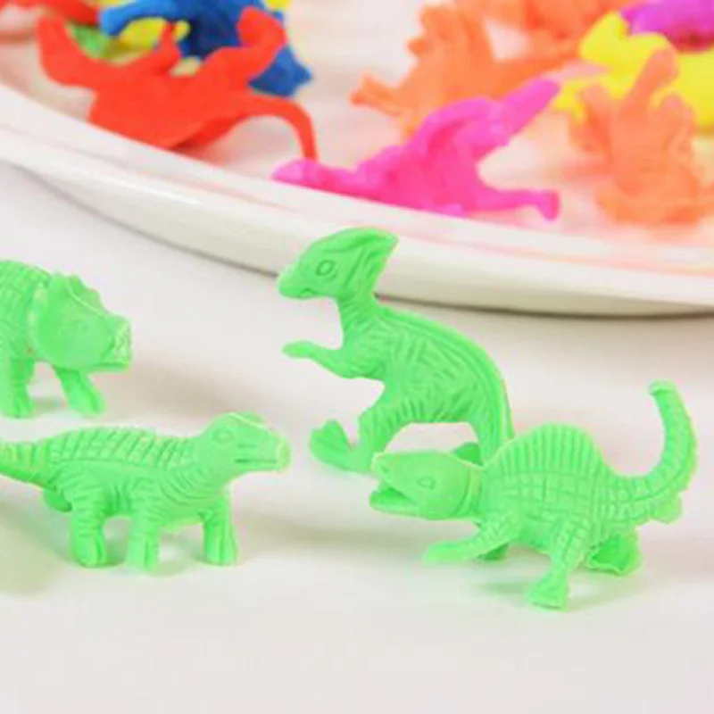 10 шт. Динозавры юрского периода растут детские игрушки дети милость мультфильм