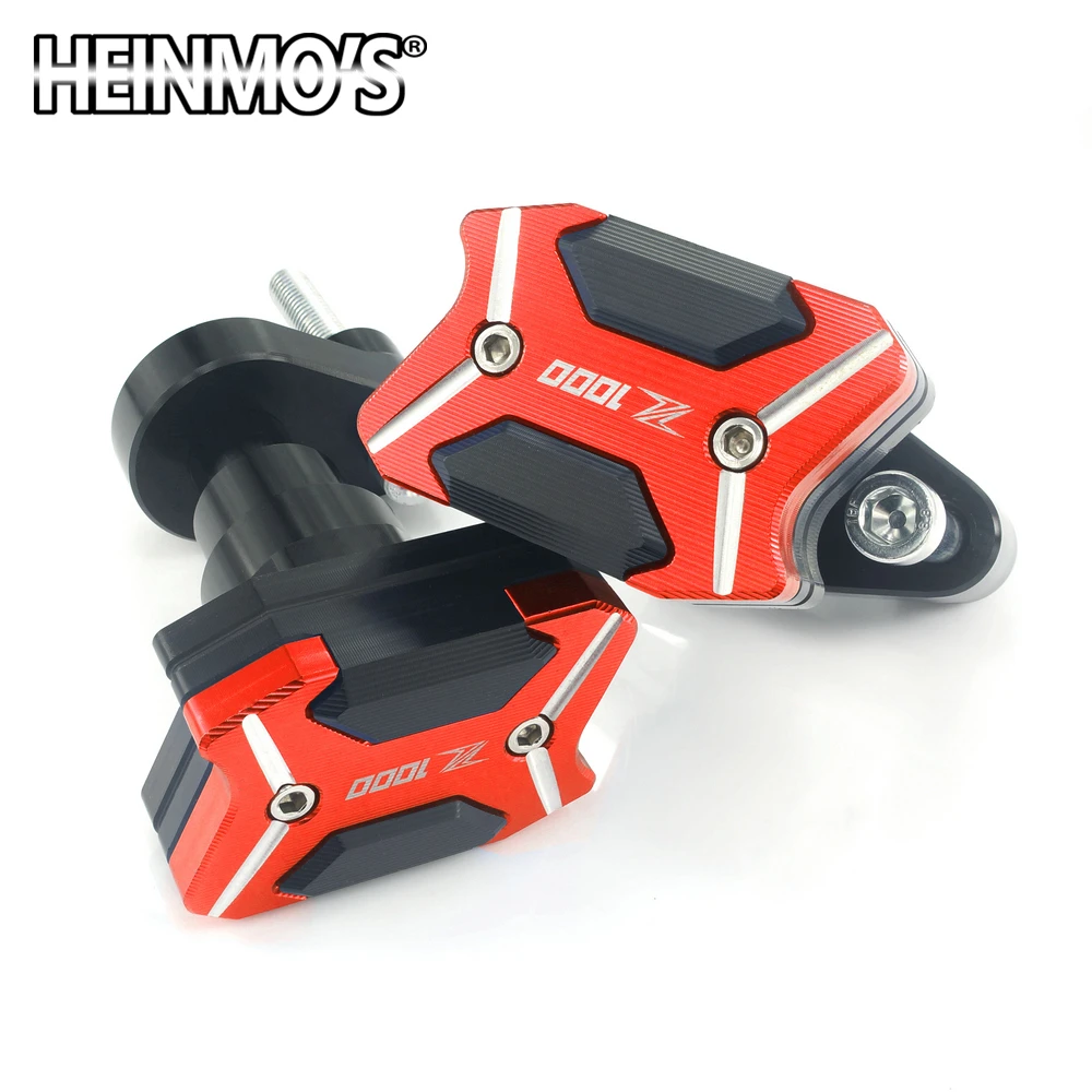 Для KAWASAKI Z1000 2010 2011 2012 2013 двигателя рамка Ползунки анти аварии колодки аксессуары для мотоцикла с ЧПУ Алюминий