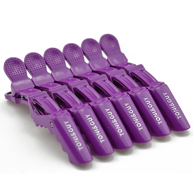 6 шт. заколки для волос рот Professional парикмахерские клюв зажимы разделения на пряди