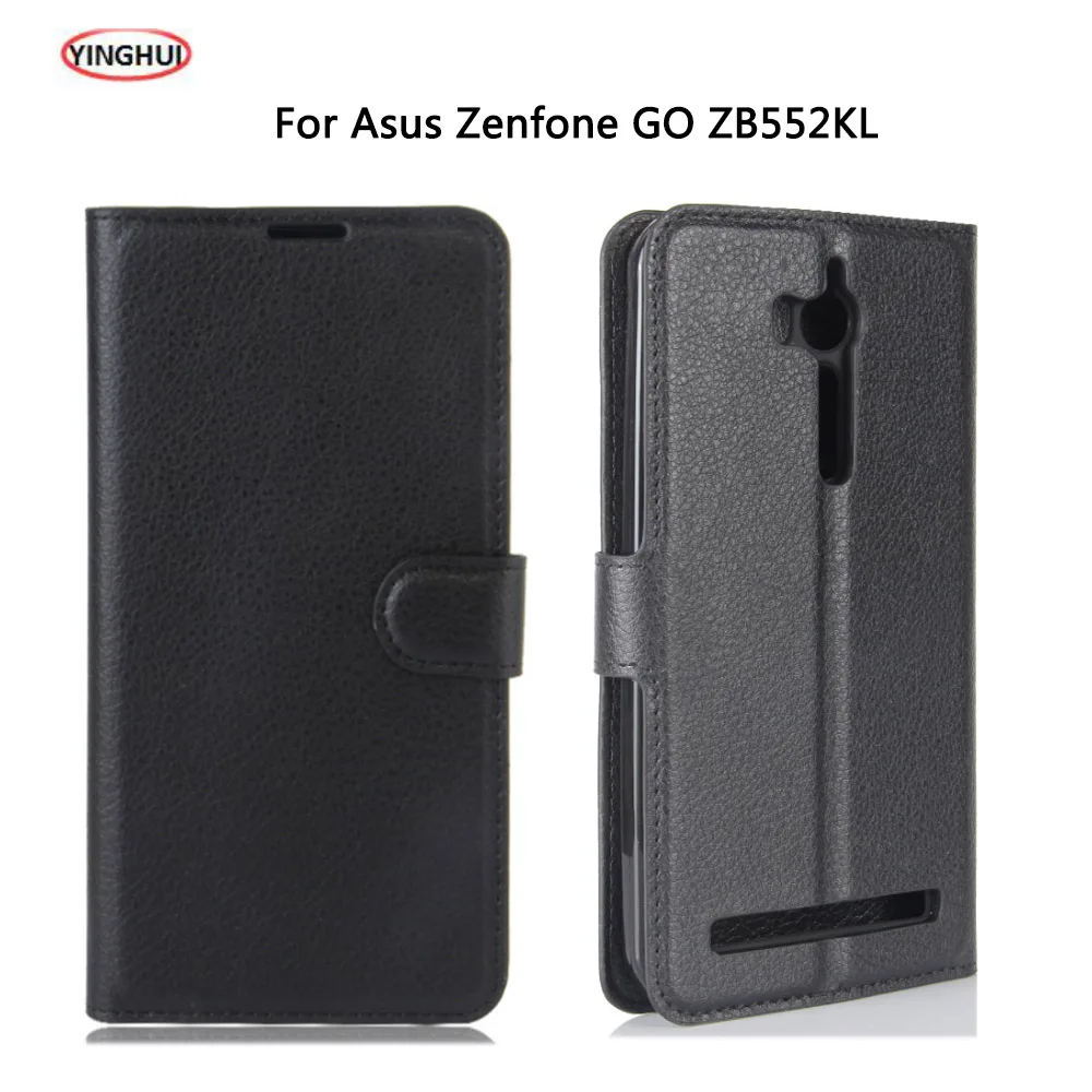 YINGHUI для Asus Zenfone GO ZB552KL чехол роскошный Флип обложка на заднюю панель из