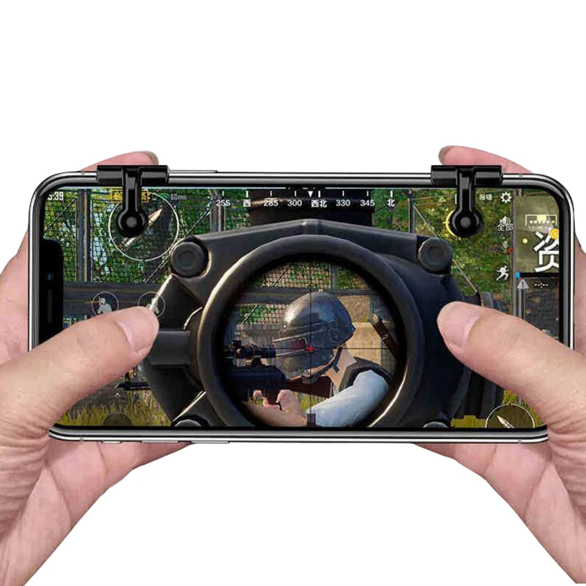 Игровой триггер для мобильных телефонов PUBG Mobile Game Fire Button Aim Key L1R1 Shooter Controller
