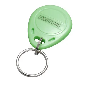 Зеленый EM4305 5200 копия перезаписываемый EM ID брелоки RFID бирка брелок карта 125 кГц Бесконтактный жетон доступа дубликат - Название цвета: Зеленый