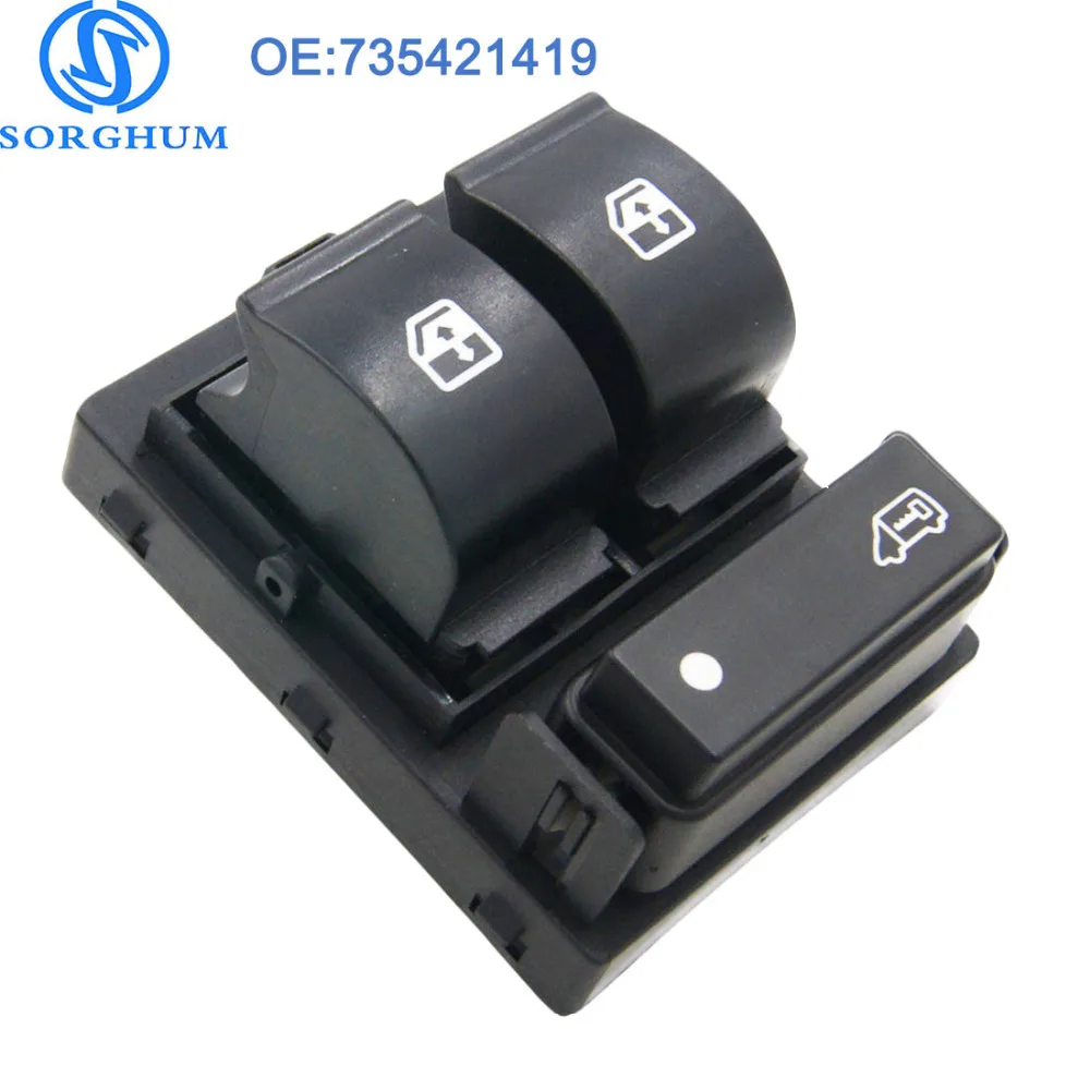 735421419 передняя правая кнопка переключения электрического стекла для 2001-2014 FIAT Ducato