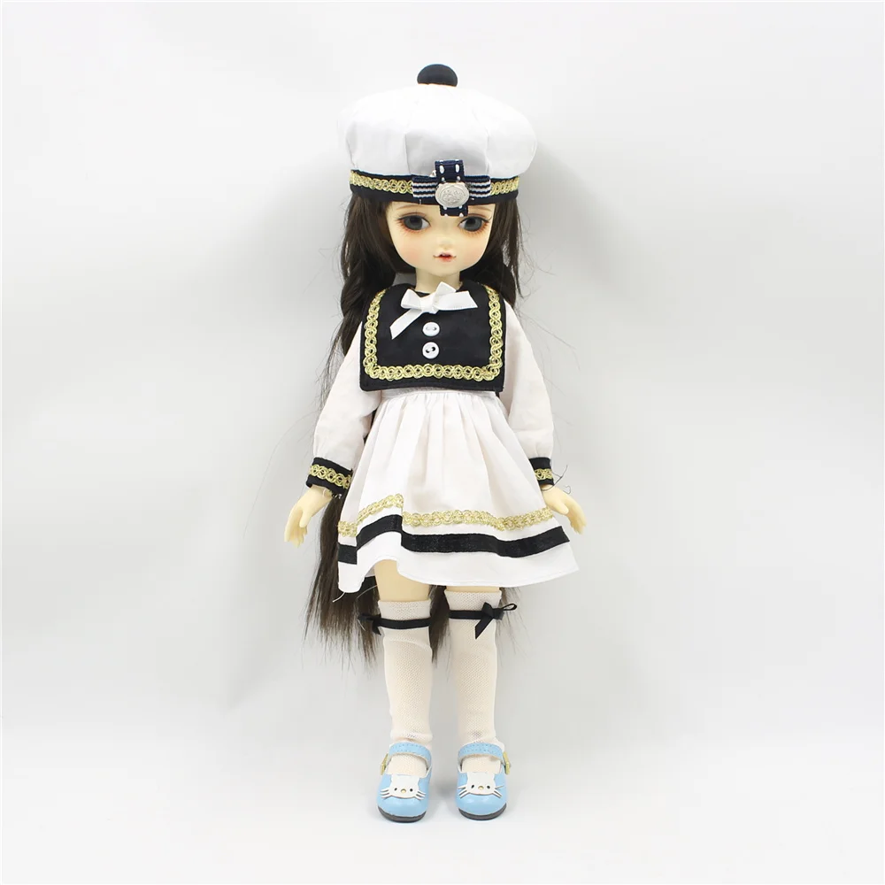 Одежда для 1/6 BJD кукла матроска наряд подходит для bjd тело нет для Ледяной и blyht модный подарок