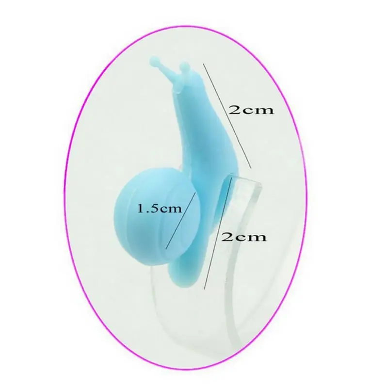 6 шт./компл. силиконовый чайный зажим для устройства белки мешок висячая Улитка