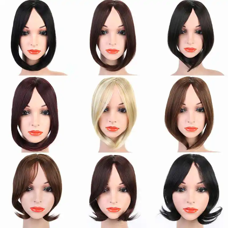 Cateleya Long Clip In on Front Hair Bang Side Girls Fake Fringe Synthetic Natural Straight High Temperature | Игрушки и хобби