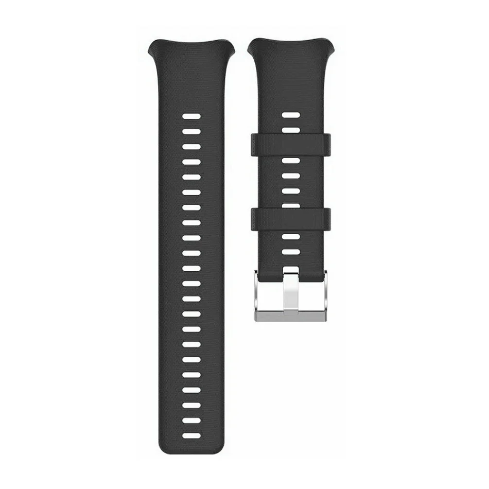 Черный Для Polar Vantage V Band смарт-часы аксессуары для Polar Vantage браслеты силиконовые ремешок сменный ремешок для наручных часов Ремешок - Цвет: Черный