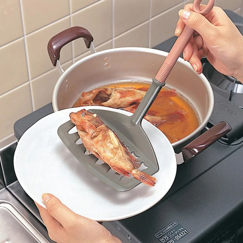 Лопатка нейлоновая с деревянной ручкой 1 шт. | Дом и сад