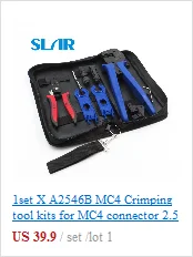 5 пар x MC4 разъем Мужской Женский 30A 1000V MC4 Панели солнечные филиал серии Connect солнечной системы используется PV кабель 2,5/4/6mm2