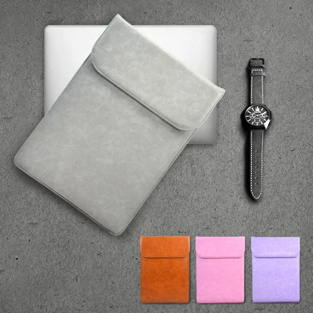 Универсальная сумка для ноутбука из искусственной кожи для Macbook air 11 pro 13, чехол для ноутбука, сумка для ноутбука, сумка для компьютера, чехол ярких цветов