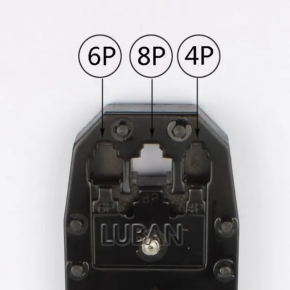 Сеть Ethernet кабельный тестер RJ45 комплект RJ45 щипцы обжимной инструмент удар вниз RJ11 Cat5 Cat6 провода линия детектор 8P8C