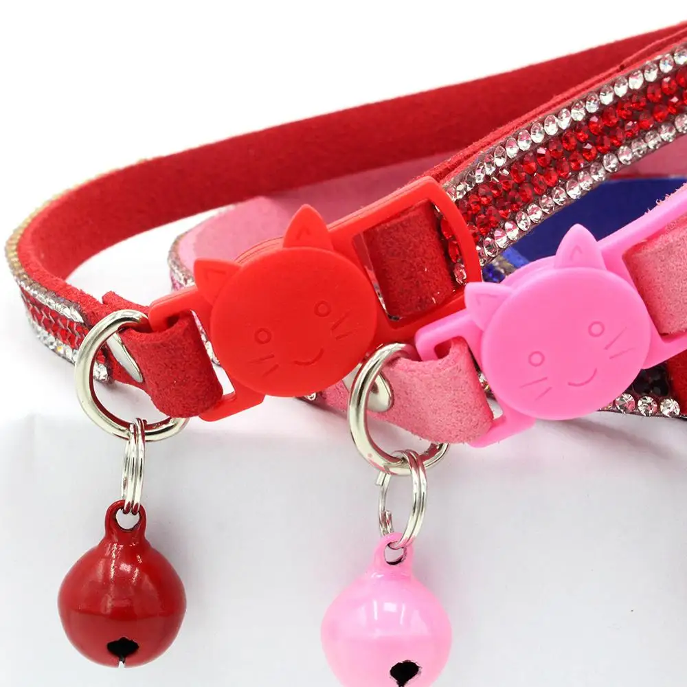 Ошейник для кошек с колокольчиком ошейник собак котят ошейники домашних