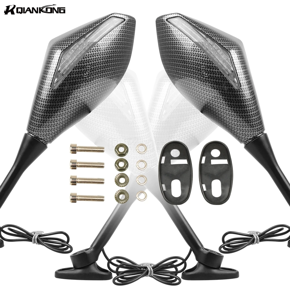 Для Yamaha XJR 400 1300 YZF R25 R15 R6 R125 R3 MT09 BMW S1000RR R1200GS скутеры Racer зеркало заднего вида|Боковые