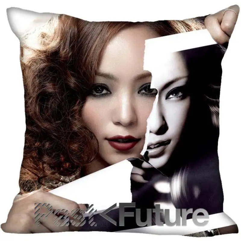 Заказная наволочка Namie Amuro квадратная на заказ Чехол для подушки на молнии 40x40,45x45 см(с одной стороны - Цвет: Pillowcase 19