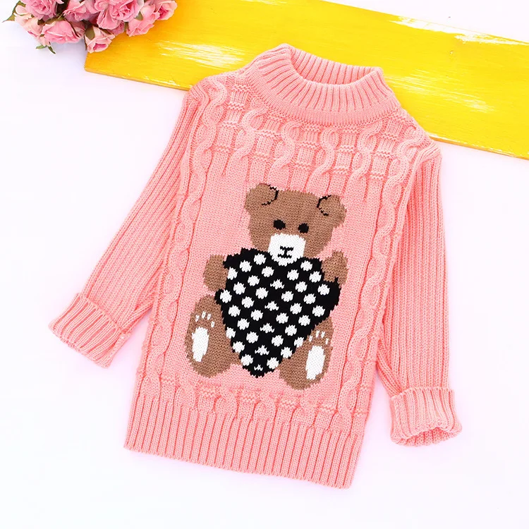 Одежда для детей возрастом от 3 до 6 лет высококачественные пуловеры для маленьких девочек и мальчиков, свитера с высоким воротником г., осенне-зимняя теплая детская верхняя одежда
