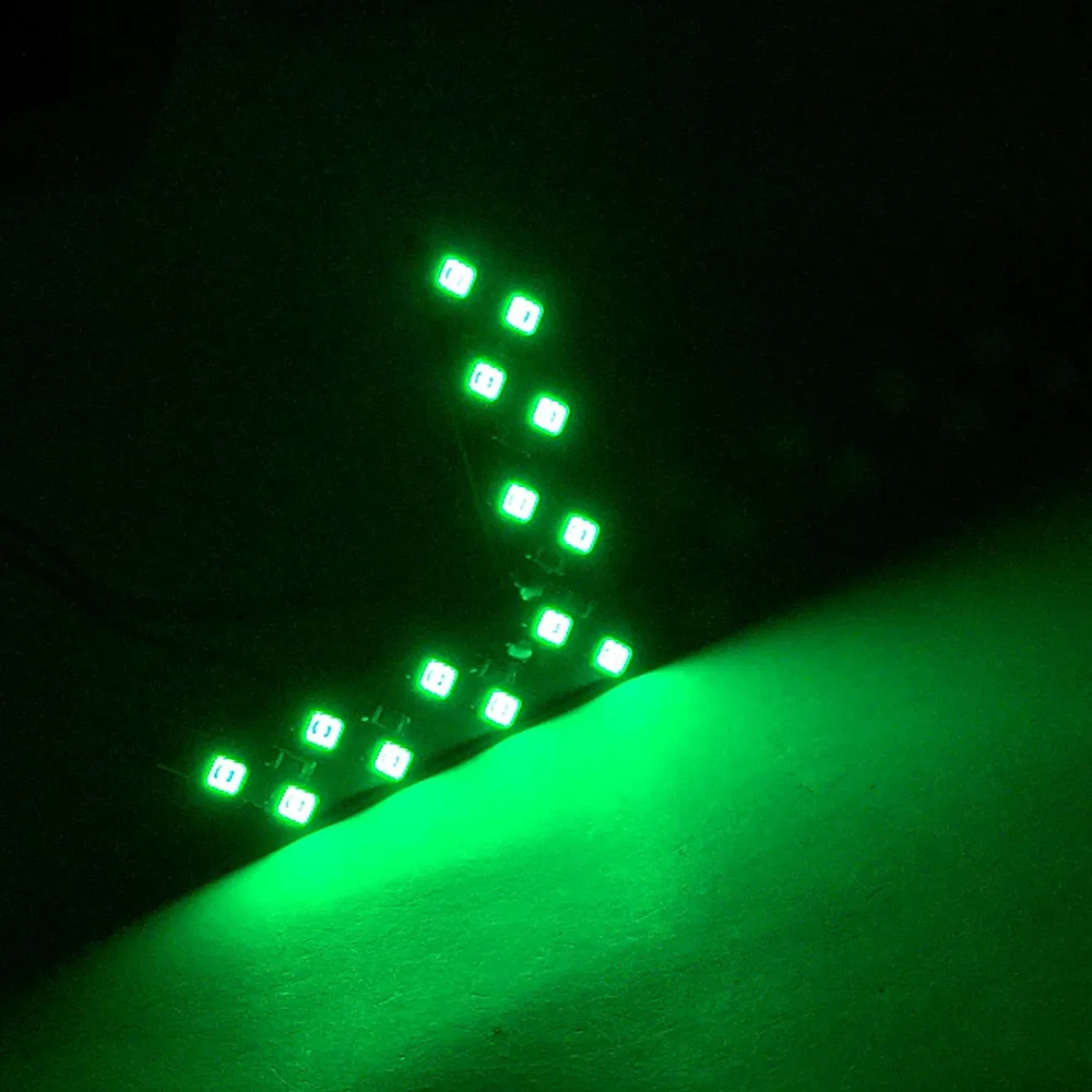 Светодиодная панель со стрелками 14 SMD 1 шт. для автомобильного зеркала заднего