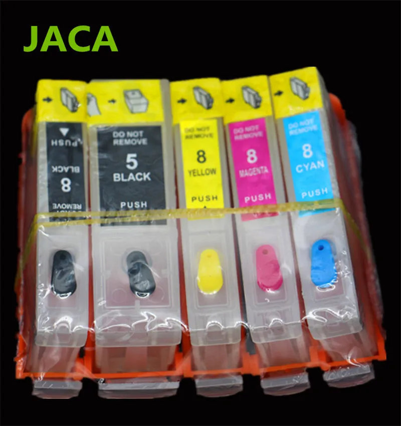 5 шт. заправляемые картриджи для чернил IP4200 для принтеров CANON PIXMA Pro9000 MP970 IX4000 IX5000 IP4500.