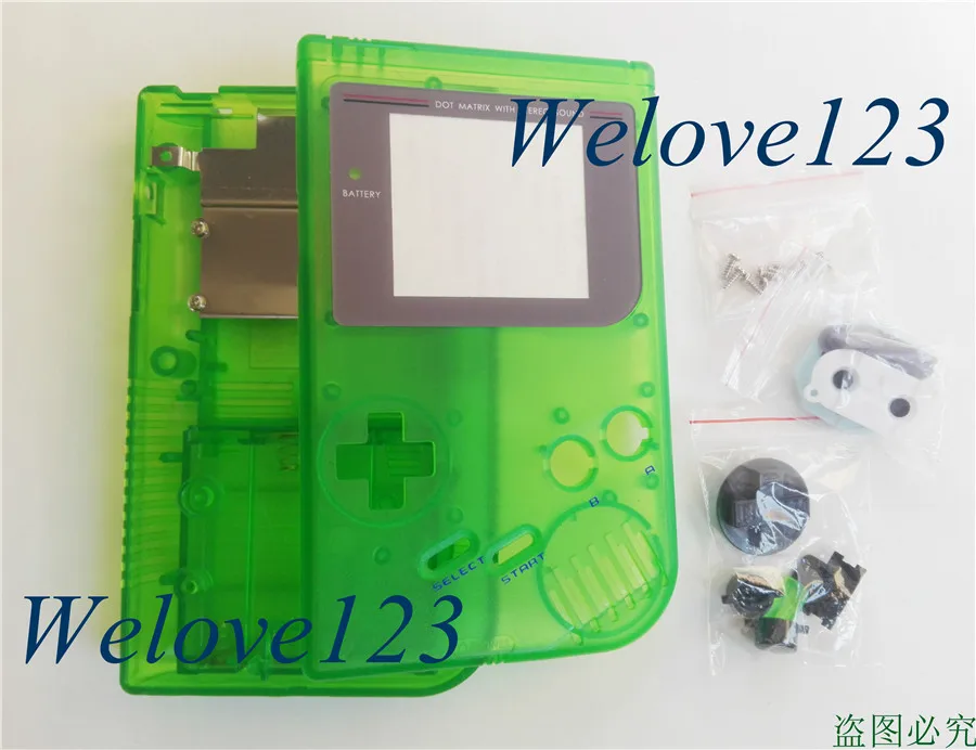 3set housing with logo for Nintendo GBO DMG handheld game console gameboy classic case | Электроника