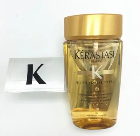 Очищающий шампунь Mini-Kashi Dedandruff, 80 мл, жирный/сухой перхоти, антипритический корень, особенно контроль масла и анти-стриппин - Цвет: Золотой