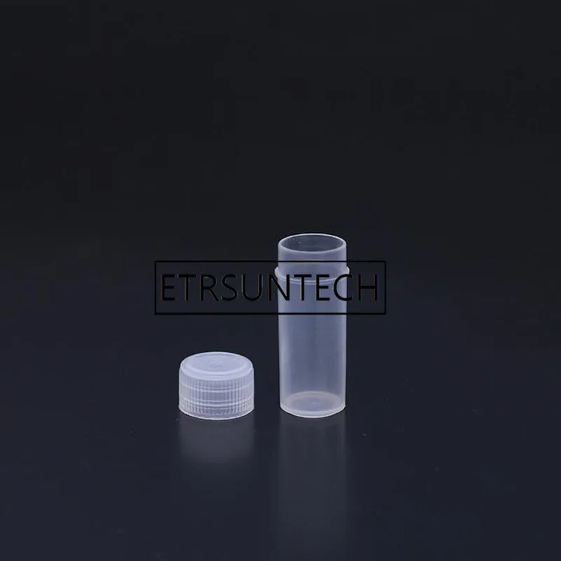 

3000pcs/lot 5ml Plastic Pill Bottle Empty Containers Storage Bottle Sample Vials With Lid For Test