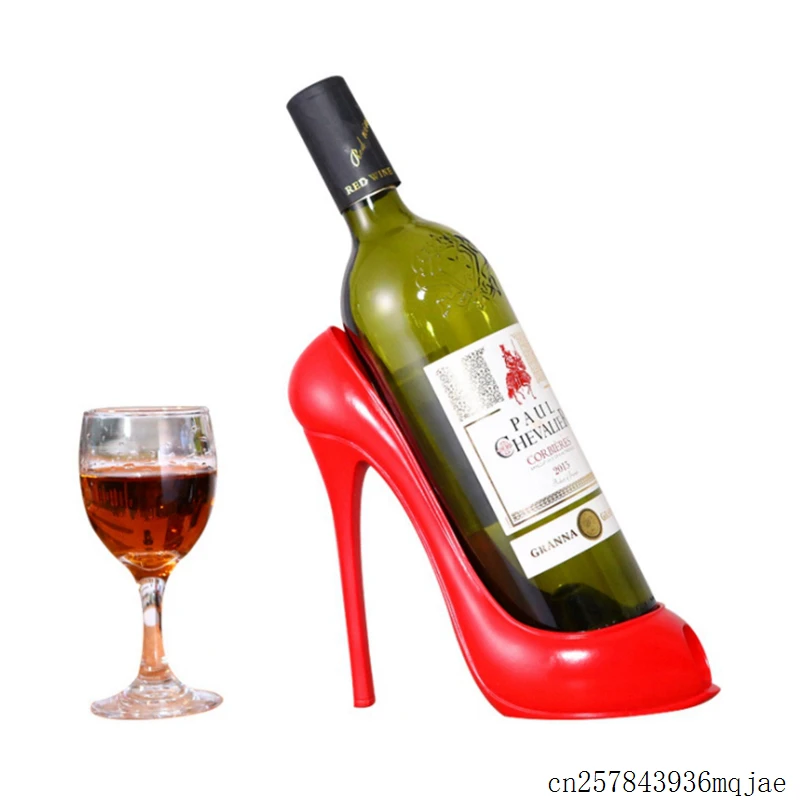 10 шт. высокий каблук Винная стойка держатель для винных бутылок хранения